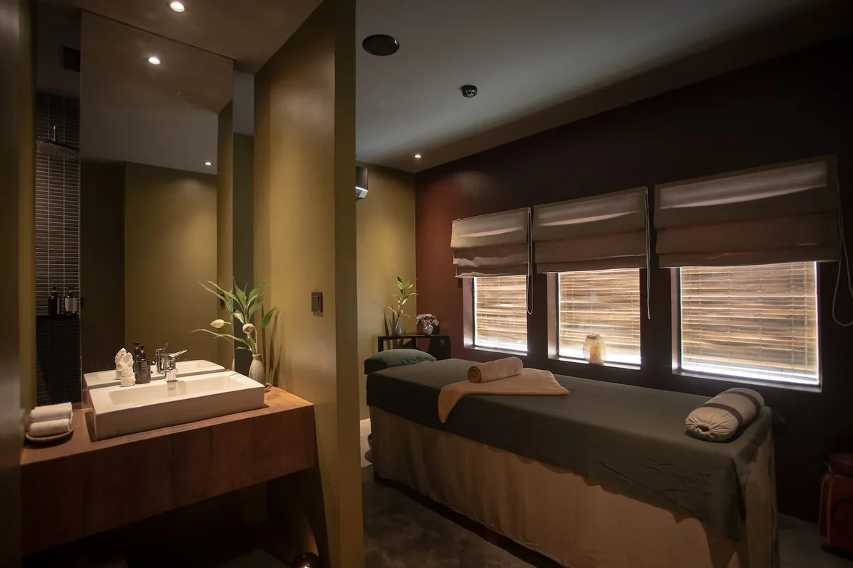 Bodia Spa Riverside spa atmosphere detail