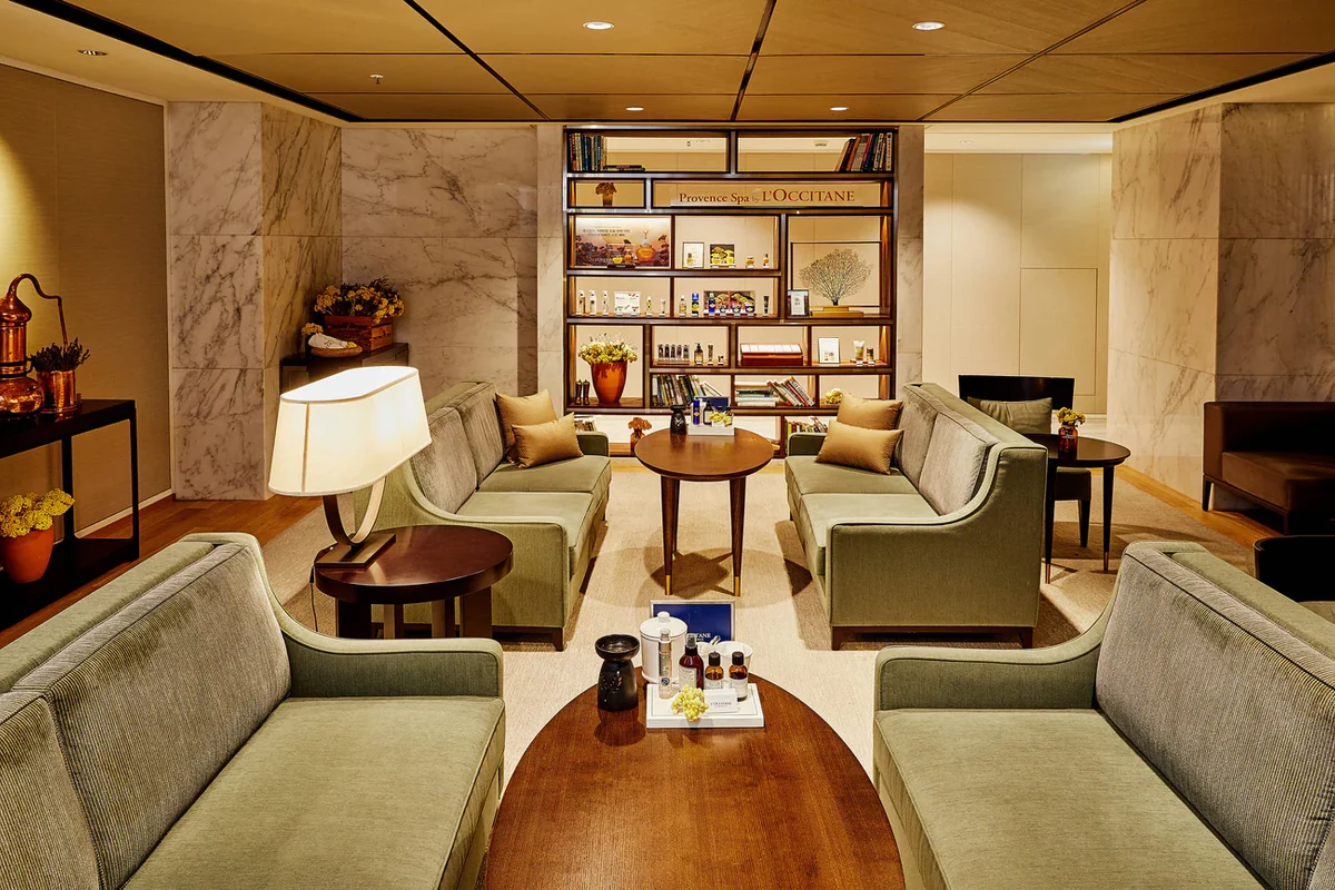 Provence Spa by L'OCCITANE at JW Marriott Dongdaemun Square Seoul spa atmosphere detail