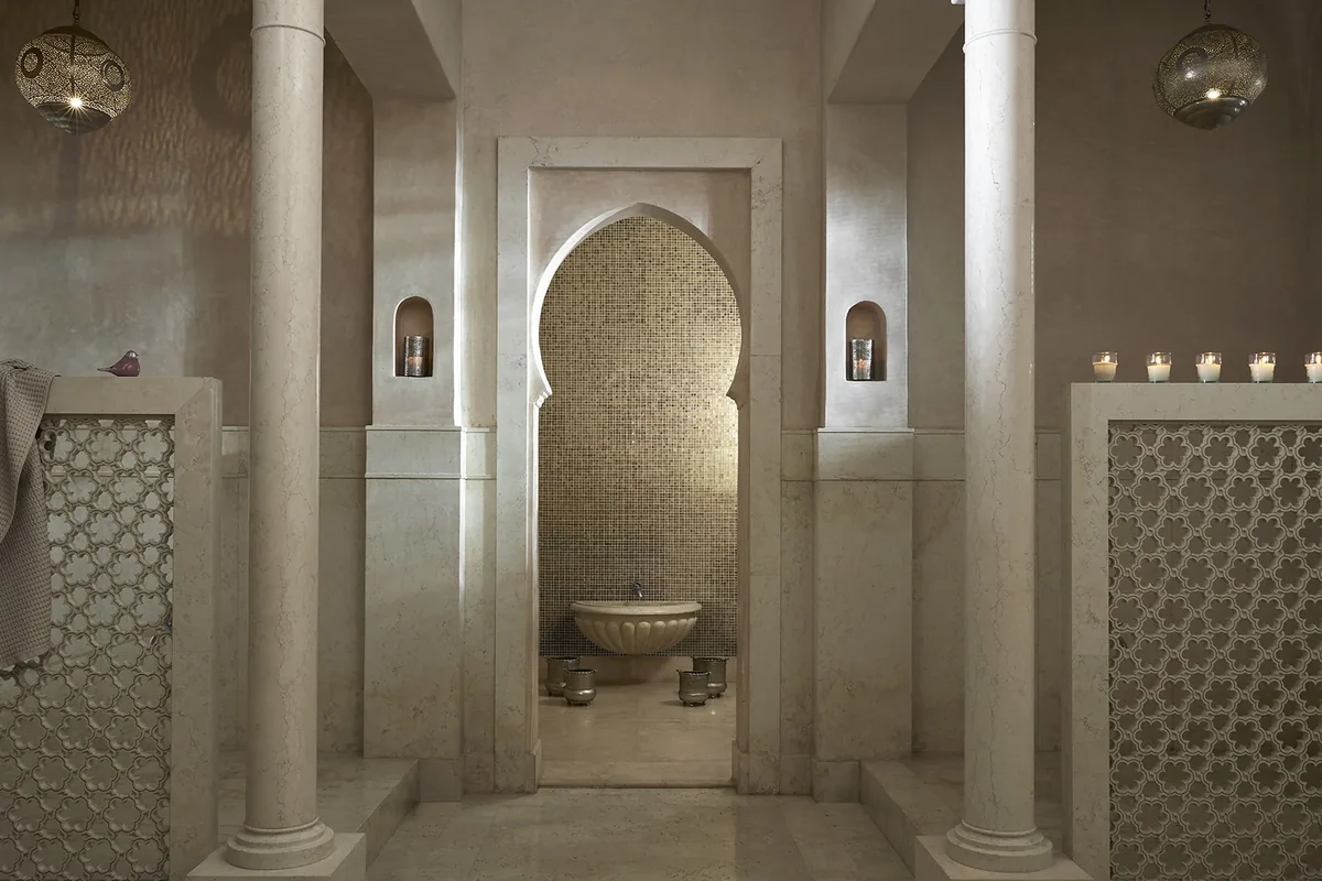 The Hammam at The Spa at Royal Mansour Marrakech spa atmosphere detail