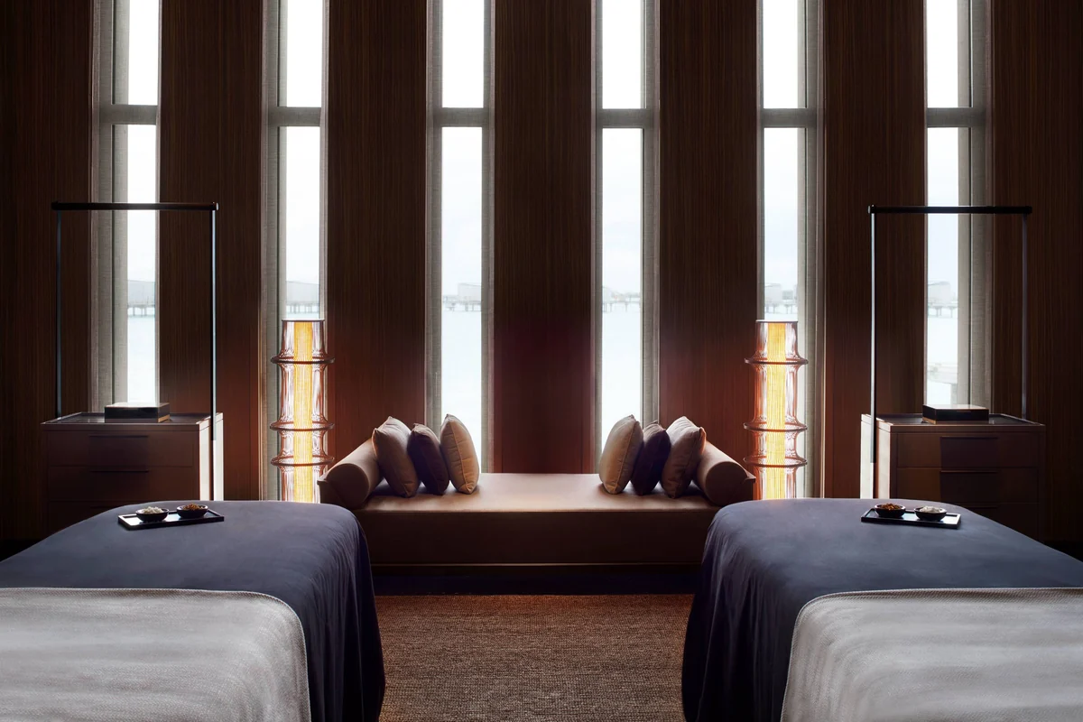The Ritz-Carlton Spa at The Ritz-Carlton Maldives, Fari Islands spa atmosphere detail
