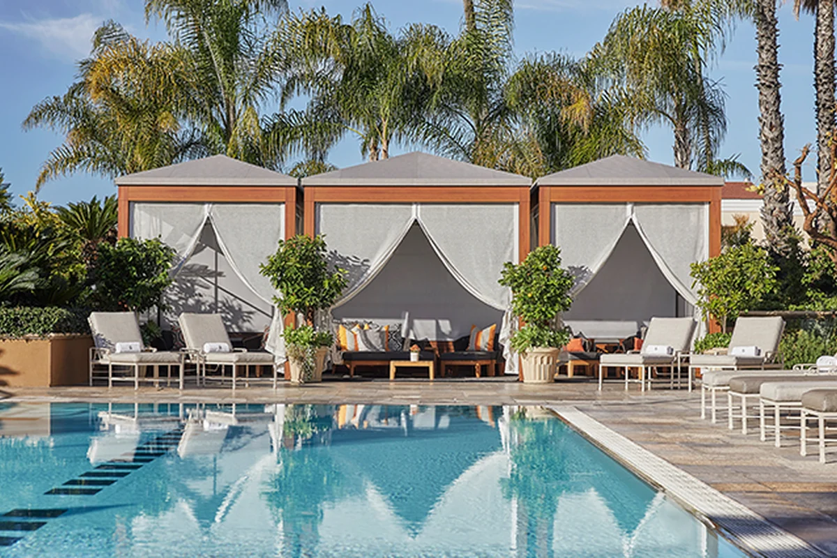 Wellness Suite at Four Seasons Hotel Los Angeles at Beverly Hills spa treatment detail